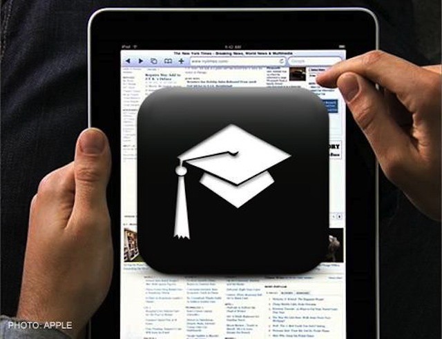 Apple's e-textbooks and iPad in education initiative leaves colleges largely out of the picture - for good reasons