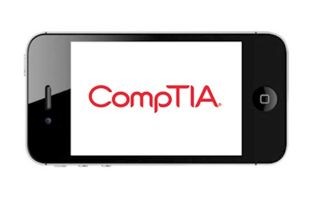 A new CompTIA survey shows one 22% of companies have a mobile use policy