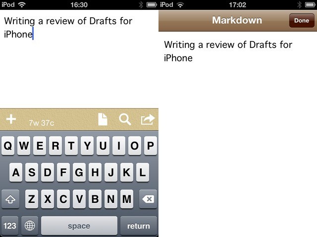Drafts will become your default way to capture text