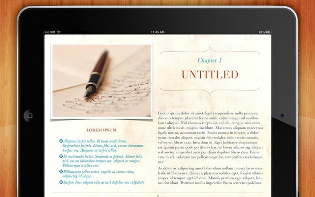 Additional themes can make a huge difference iBooks Author projects