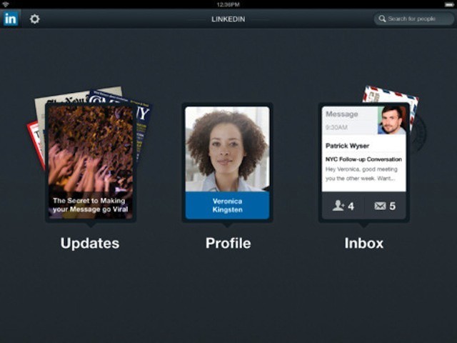 LinkedIn's new iPad app focuses on simplicity and efficiency