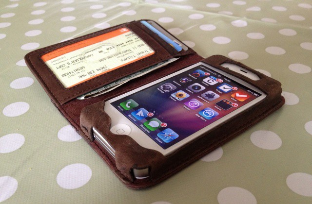 The BookBook is the best wallet case there is for the iPhone.