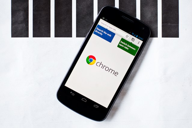 Chrome is in beta on Android, and it's coming to iOS, too. (Image courtesy of Wired.)
