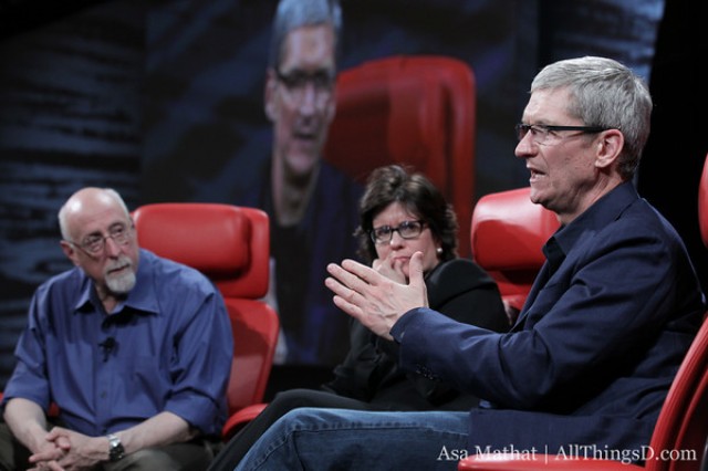 Cook believes Walt Mossberg and Kara Swisher were too soft on Tim Cook during the D10 interview this week.