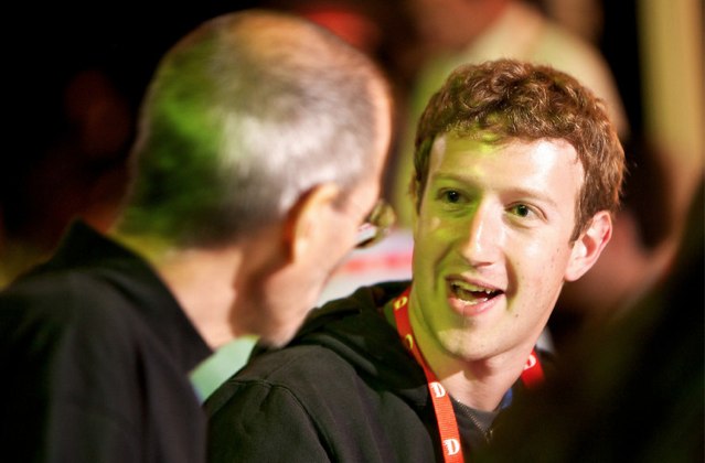 They may not have always seen eye-to-eye, but Mark Zuckerberg referred to Steve Jobs as 