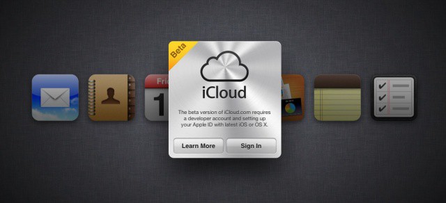 The Notes and Reminders app icons were briefly added to iCloud's beta portal on the web.