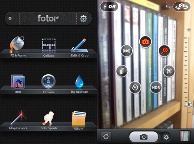 Fotor: yet another all-in-one camera app