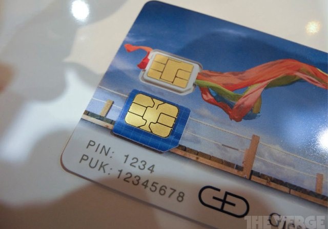 This is the nano-SIM card that will be in your future iPhones.