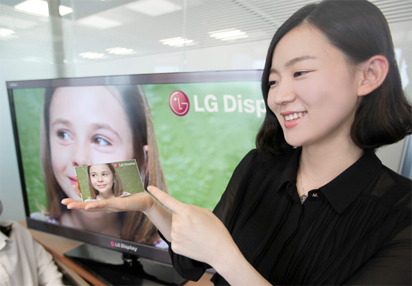 Not enough pixels in your iPhone? LG has your back.
