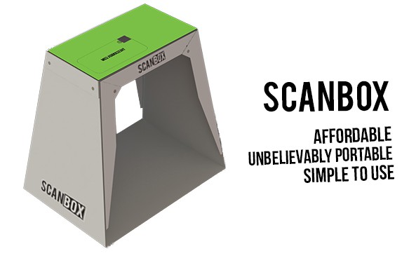 Yes, it is a fancy box, but it makes scanning on your iPhone a breeze.