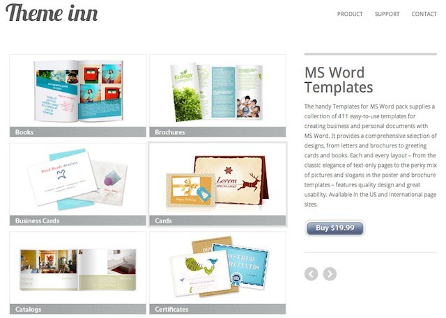 Theme Inn offers nearly 500 amazing Office for Mac templates