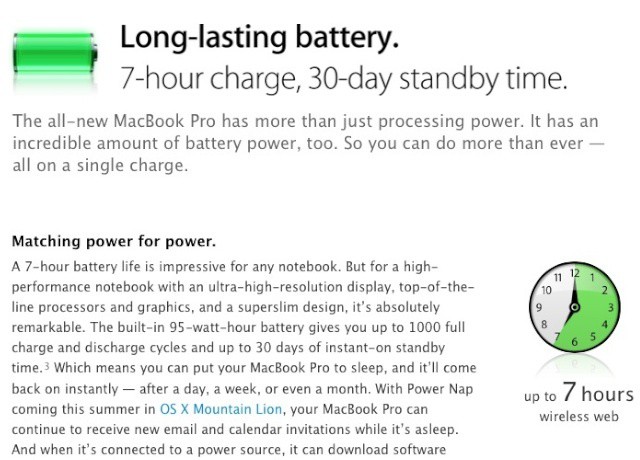The premium battery life in the new MacBook Pro comes at a premium.