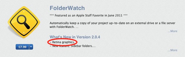 Is this a sign new Macs with Retina displays are coming?