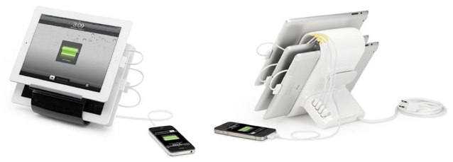 Sydnee makes charging multiple iOS devices simple.