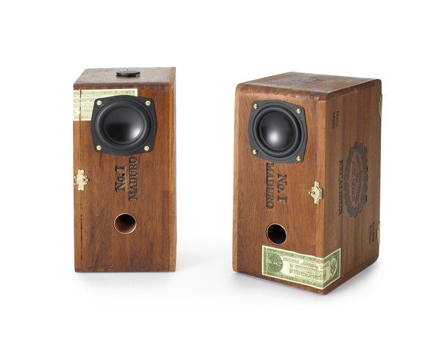 Cigar box speakers 1