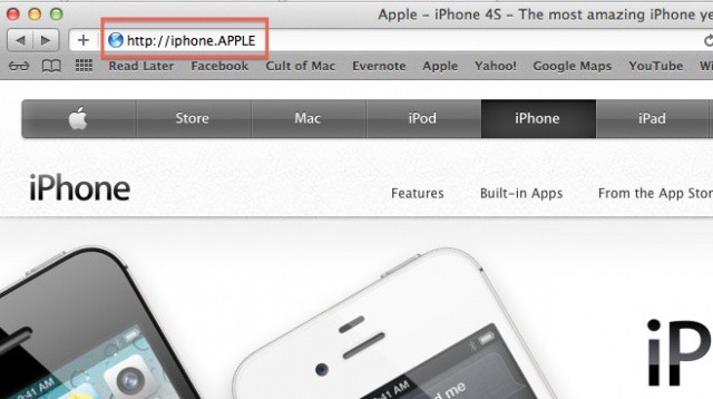 This domain will be coming to the Internet in 2013