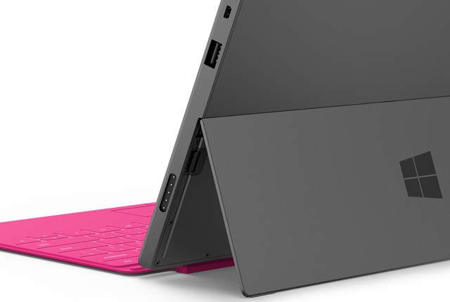 See that five-pin connector on the side of Microsoft's Surface? That's pretty much a MagSafe.