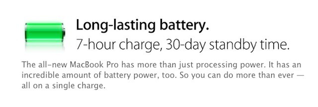 The new MacBook Pro highlights Apple's battery design know how