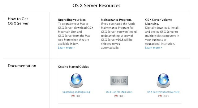 Apple offers an early glimpse into Mountain Lion Server and Mountain Lion Mac management
