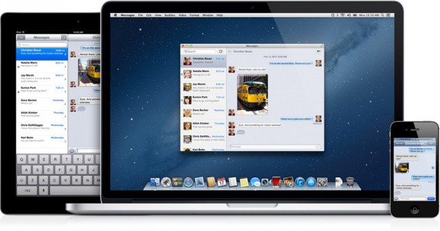 iMessage on iPad, Mac, iPhone