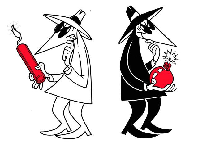 The CIA is gunning for Apple's security. Photo: Spy vs. Spy