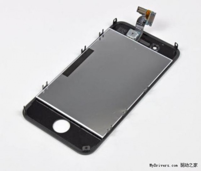 This purported iPhone 5 panel looks a lot like an iPhone 4 panel to us.