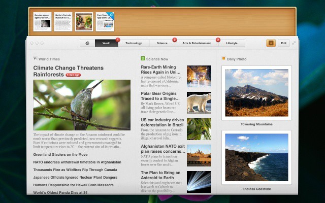 Acrylic Software makes Pulp, a gorgeous Mac and iPad news app.