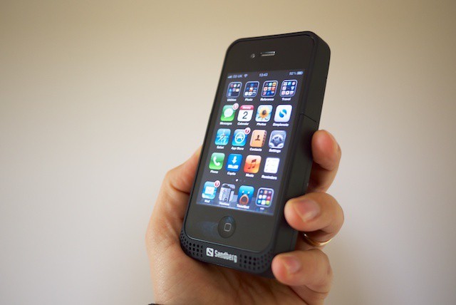 Battery without bulk: it looks and feels good in the hand