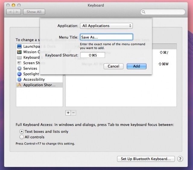 Save As... Or is it?