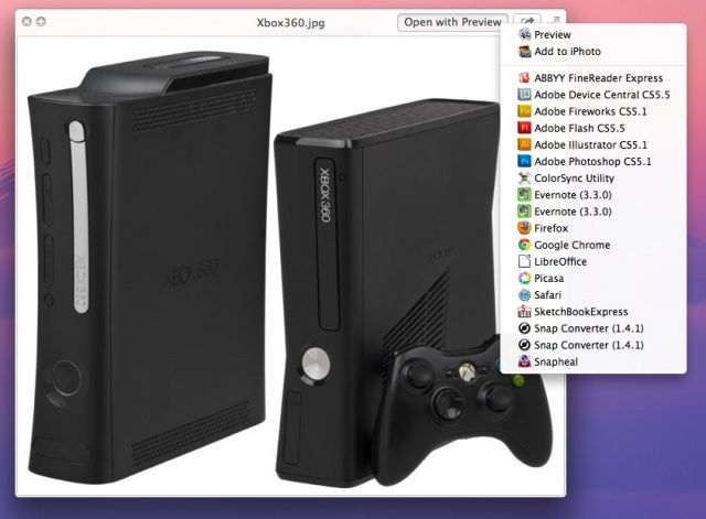 Yet another way to open a file in a different app. Yay!