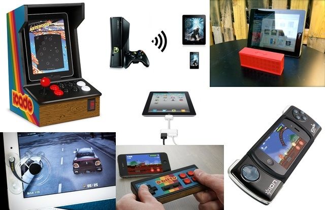 Turn your iDevice into an arcade machine or PSP beater with these amazing accessories.