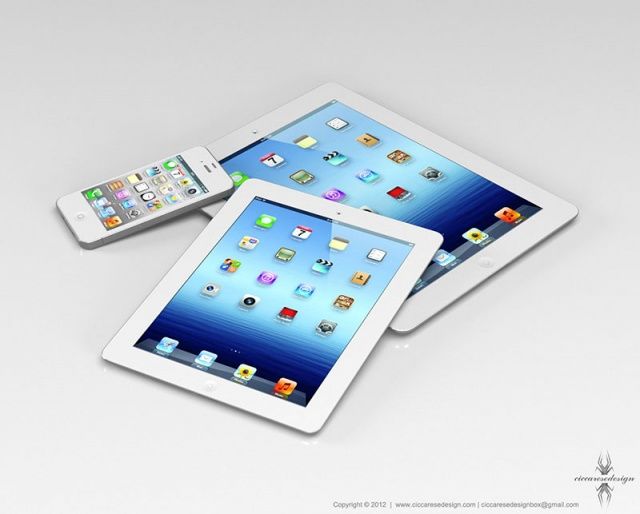 iphone 5 ipad mini concept