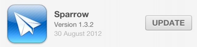 The Sparrow updates are still rolling in, despite its acquisition.