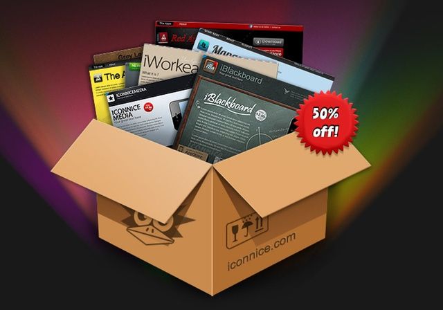 15 iPhone & iPad web templates bundle