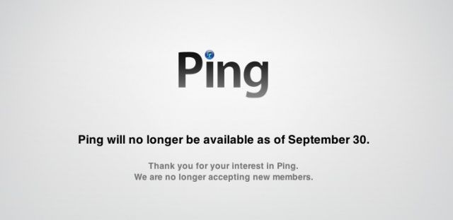 Bye bye, Ping.