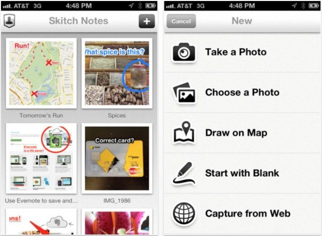 Skitch finally comes to your pocket!