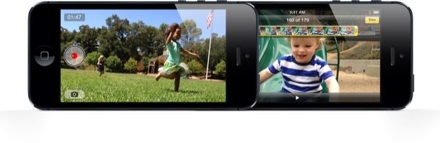 Shoot stills while capturing video on the iPhone 5.