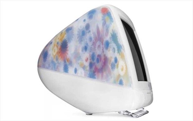 Despite its "flower power" theme, the plastic used by early iMacs made them difficult to recycle.