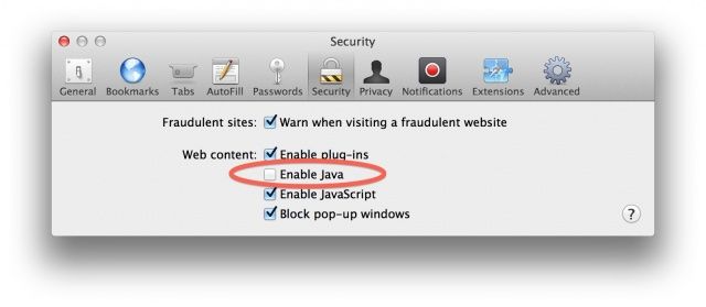 Don't trust the Java.