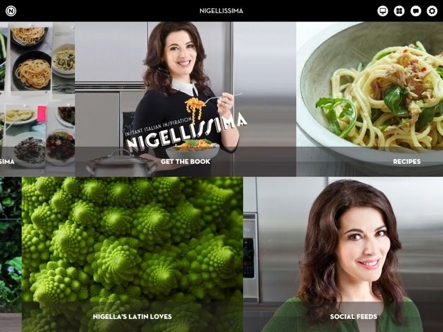 Turns out Nigella quite likes Italian food