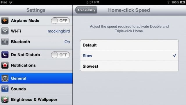 Home-click Speed