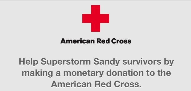 You can now donate to the American Red Cross via the iOS App Store.