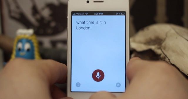 Use Google Voice Search from anywhere in iOS.