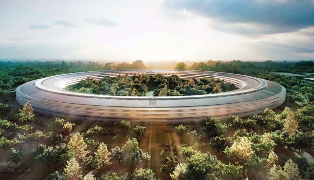 Apple's forthcoming Campus 2 is set to become Silicon Valley's most envy-inducing headquarters: the kind of futuristic home base that belongs in a James Bond movie.With work progressing nicely, en route to a 2016 opening, we thought the time was right to look at some of the (fictional) headquarters it will be competing against for title of best secret lair of all time.Scroll through our gallery to take a look at some of our other picks. You never know when Tim Cook will decide to incorporate an underground cave or shark tank into Apple's new home...