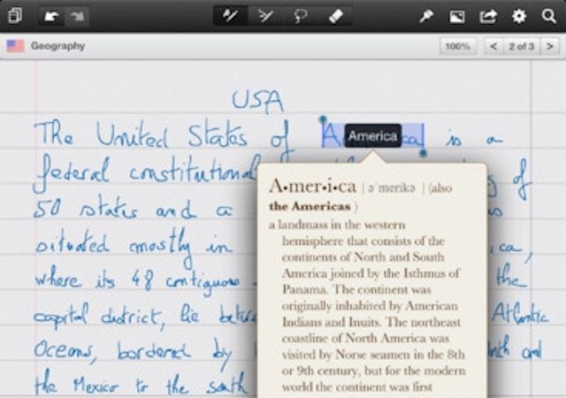 MyScript Notes Mobile