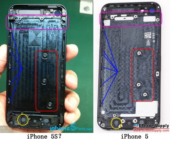 iPhone-5S-rear-housing