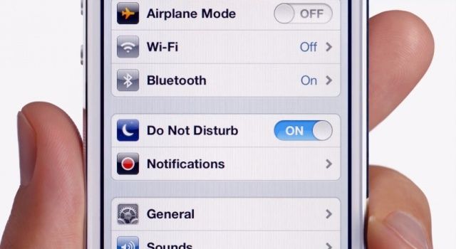 Do Not Disturb on. Even when you don't want it to be.