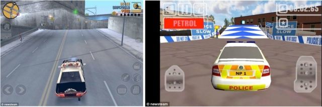 GTA vs. First Response. Do they look similar to you?