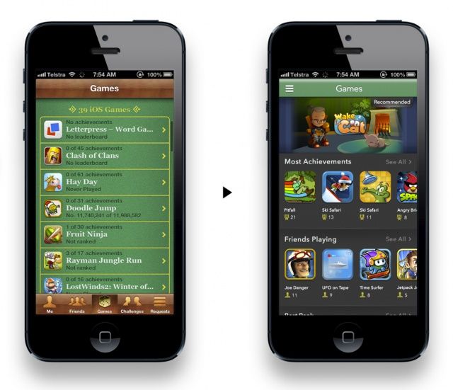 iOS 7 gamecenter 2.0