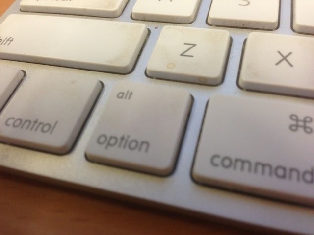 This keyboard has seen some use, right?